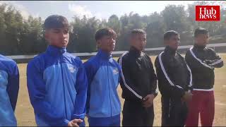 Ri Bhoi Football team hit the road to Tura for 5th Meghalaya Games [upl. by Anyg]