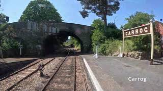 Llangollen Railway  Cab Ride 2023 4k [upl. by Acira973]