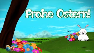 🐰 Frohe Ostern 🐇Osterwünsche zum Versenden 🐰 Ostervideo  Grußkarte 🐇 WhatsApp Email Handy [upl. by Sevy792]