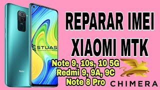 Reparar IMEI Xiaomi MTK mediatek Redmi Note 9 9A 9C 10s 10 5G y Mas  2023 [upl. by Ulah]