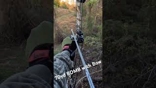 Dropping bombs with a bow wildlife hunting bowhunting archery nature fypシ゚viral fyp fox [upl. by Annayad]