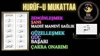 19 tekrarli HURÛFÜ MUKATTAA harflerini dinleyin ezberleyin okuyun Zenginlik Sağlık güç şans [upl. by Rubens845]