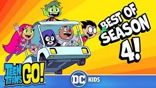 MELHORES Momentos da 4ª Temporada Parte 2  Teen Titans Go em Português 🇧🇷  DCKidsBrasil [upl. by Philpot482]