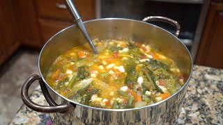 Italian Grandma Makes Minestrone Soup [upl. by Coney]