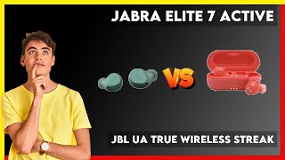 Jabra Elite 7 Active vs JBL UA True Wireless Streak Comparison [upl. by Kariv]