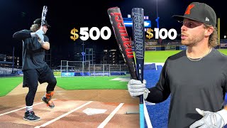 500 BAT vs 100 BAT  2025 Marucci BBCOR Baseball Bat Review [upl. by Tait]