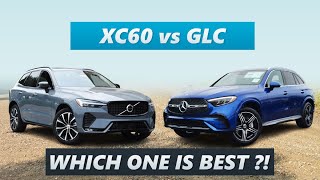 2023 MercedesBenz GLC vs 2023 Volvo XC60 – Best Luxury Compact SUV [upl. by Lekcar]