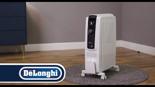 HOMCOM 2720W Oil Filled 11 Fin Portable Radiator with Remote Control Timer Unboxing [upl. by Nnairam]