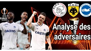 LOM A TIL LE NIVEAU EN EUROPA LEAGUE  ANALYSE DÉTAILLÉE DES ADVERSAIRES [upl. by Atla250]