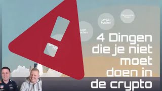 4 veel voorkomende crypto fouten Wat moet je niet doen [upl. by Emanuele]