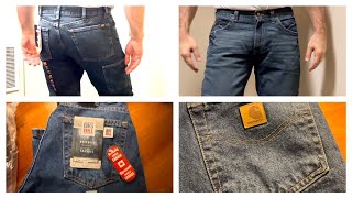 Best Work Jeans Ariat Timberland Carhartt Big Bill [upl. by Antonius]