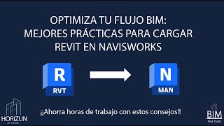 Ahorra Horas de Trabajo Mejores Prácticas para Cargar Modelos de Revit en Navisworks 🚀 [upl. by Samford]