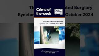 Theft and Attempted Burglary – Kyneton Sunday 13th October 2024 [upl. by Ennahgem]