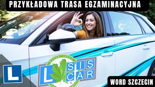 Trasa egzaminacyjna’’ WORD Szczecin [upl. by Duquette]