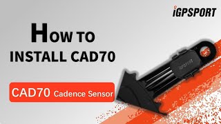 CAD70｜Cadence Sensor InstallationEN [upl. by Emarej972]