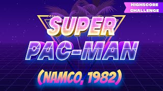 Super Pac Man Namco 1982 [upl. by Willy597]