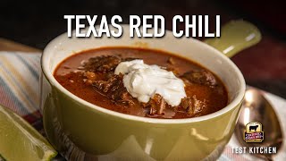 How to Make Texas Red Chili  Beef Chili Recipe [upl. by Suiratnod]