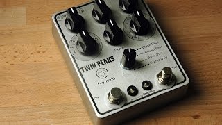 drolo  Twin Peaks Tap Tempo Tremolo  Harmonic Vibrato  Multiple Wave Shapes [upl. by Otrebla25]