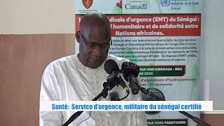 SantéArmé  Le Sénégal premier pays africain certifié l’hommage du ministre [upl. by Safoelc779]