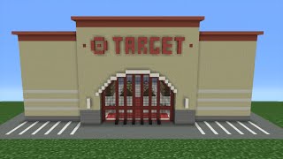 Minecraft Tutorial How To Make A Target Store [upl. by Elyag357]