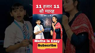 How to write 11 hajar 11 so 11  shorts ytshorts viralmaths maths fun tabletrick trending [upl. by Nivrad]