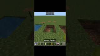 Minecraft tree sapling glitch 🤯🤯🔥🔥minecraftshorts [upl. by Anivel]