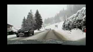 SNOWING IN MEGEVE francesupport travelvlog [upl. by Anitak]