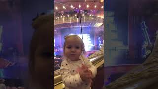 Tillie enjoying the music on carnival glory 2024 [upl. by Sande]