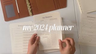 Preparingrefilling my planner for 2024  Vlogmas 2023 [upl. by Edas]