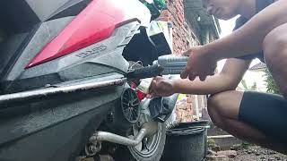 review revol matic di motor beat injeksi setelah 2 bulan pakai [upl. by Gaves995]