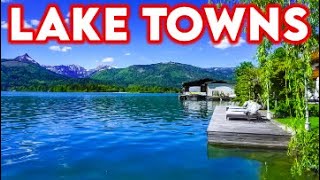 Top 10 Best Lake Towns in America [upl. by Flemming754]