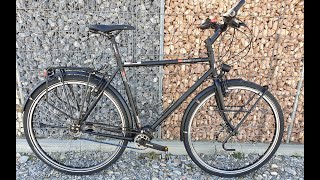 vsf fahrradmanufaktur TX1200 Pinion P1 18 G Magura HS33 Gates Carbon Drive CDX Trekking Bike 2019 [upl. by Okimat645]