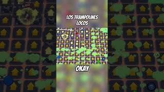 Los trampolines locos 🤪 brawlstars brawl brawlstar shorts reels fyp juegosconseguidores [upl. by Emiolhs]