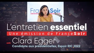 Clara Egger candidate à la présidentielle  Un nouveau droit politique pour les Français [upl. by Zetnahs13]