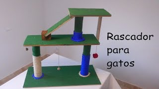 🐱 Como Hacer Un RASCADOR Para GATOS Casero 🐱 [upl. by Eradis]