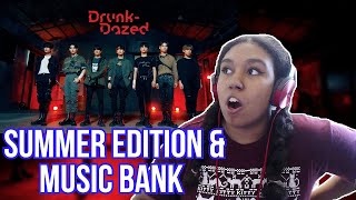 Enhypen  DrunkDazed Summer Edition Destroyed World amp MuBank First Half Special ▪ REACTION [upl. by Trainer499]