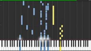 East Berlin  EntreDeuxMers Piano amp Flute Tutorial Synthesia [upl. by Glasgo301]