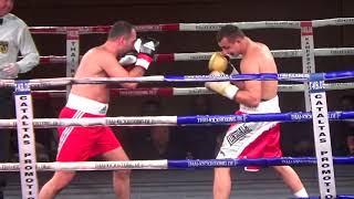 Profiboxen Aleksandr Kuvac  Sladjan Janjanin Profiboxgala Korbach 1 [upl. by Hatti22]