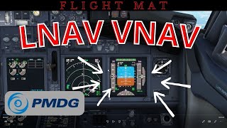 LNAVVNAV departure tutorial [upl. by Acisej703]