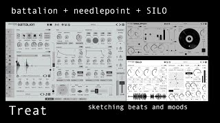 Treat x Unfiltered Audio Battalion  Needlepoint  SILO  sketching moods [upl. by Ihn]