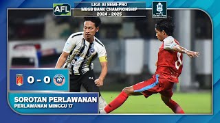 Sorotan perlawanan Gombak FC lwn Melaka FC [upl. by Aneen468]