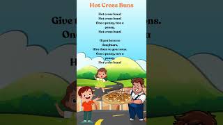 Hot Cross Buns  English Nursery Rhymes [upl. by Tnert]