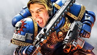 xQc Plays Warhammer 40K Space Marine 2 [upl. by Felty]