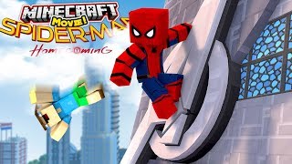 😮🕷️¡Y ASI ES COMO CONOCI A SPIDERMAN Y ME DIO SUPER PODERES EN MINECRAFT😮🕷️ [upl. by Marvella32]