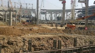 Worlds Biggest Cricket Stadium India  Under construction  Motera Cricket Stadium Ahmedabad [upl. by Shalom481]