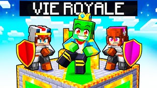 Avoir une VIE ROYALE sur Minecraft [upl. by Nosredna31]