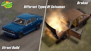 Different Types Of Satsuma AMPs  My Summer Car [upl. by Albarran]