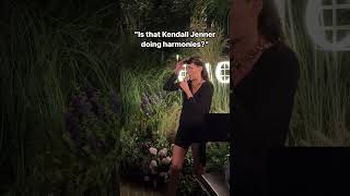 quotIs that Kendall Jenner doing harmoniesquotcelebrityfashion music singer kendalljennermileycyrus [upl. by Onabru539]