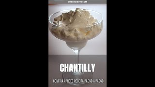 como fazer chantilly caseiro shorts  A Cozinha da Vê [upl. by Harrington]