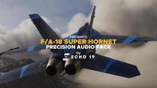 Orbx  FA18 Super Hornet Precision Audio Pack for MSFS [upl. by Gney]